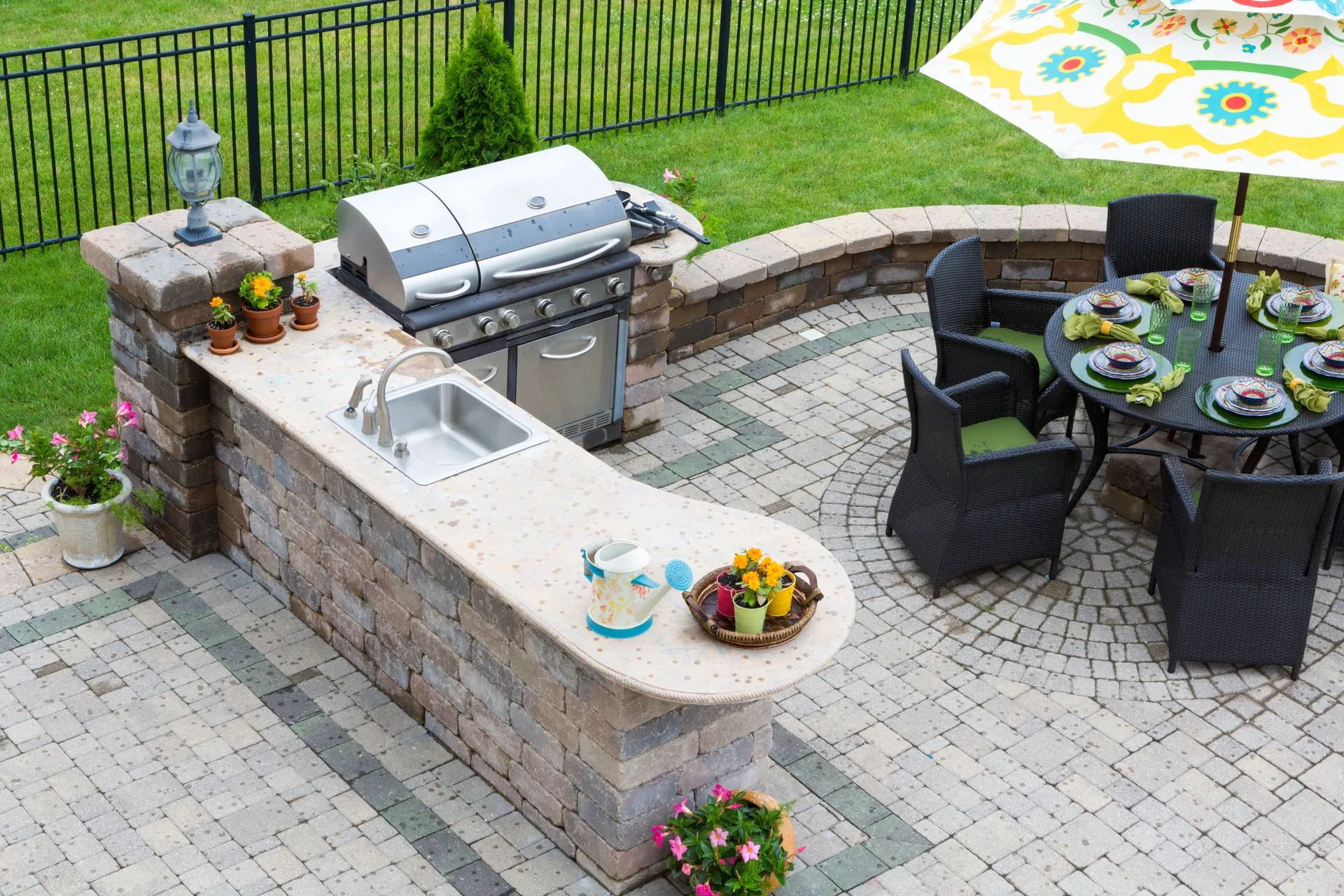 Outdoor Kitchen Installation